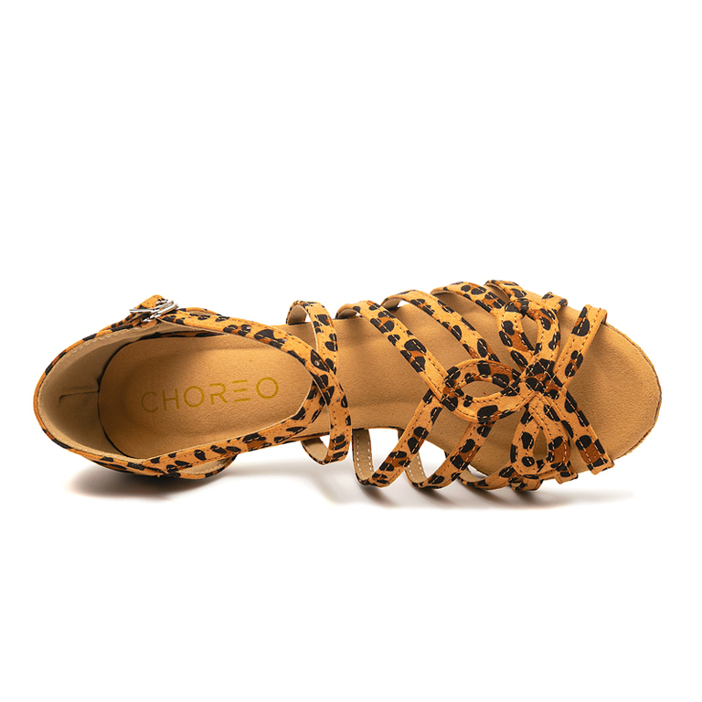 Buty do tańca w panterkę (3)